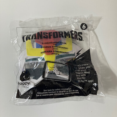 McDonalds Transformers Strongarm Mask #6 Glasses Happy Meal Toy 2016