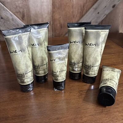 WEN by Chaz Dean Sweet Almond Mint Anti-Frizz Styling Creme PLEASE READ DESC
