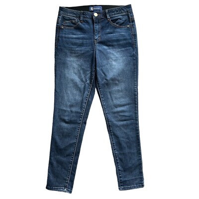 Democracy Ab Solution Jeans Size 6 Blue Stretch Shaping Casual Denim Capsule