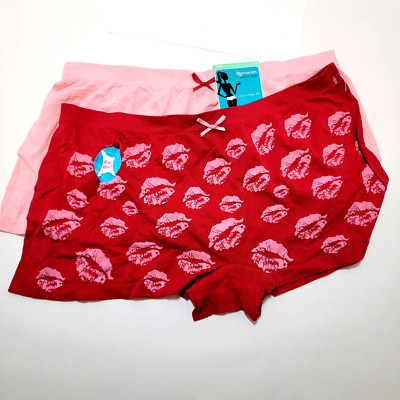 Barely There CustomFlex Fit Boyshort Panties 2 Pair Size 8 / XL Large 100% Nylon