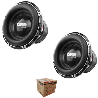 2 x DS18 Hooligan X 15" 12000 W 4"DVC 4 Ohm High Excursion C