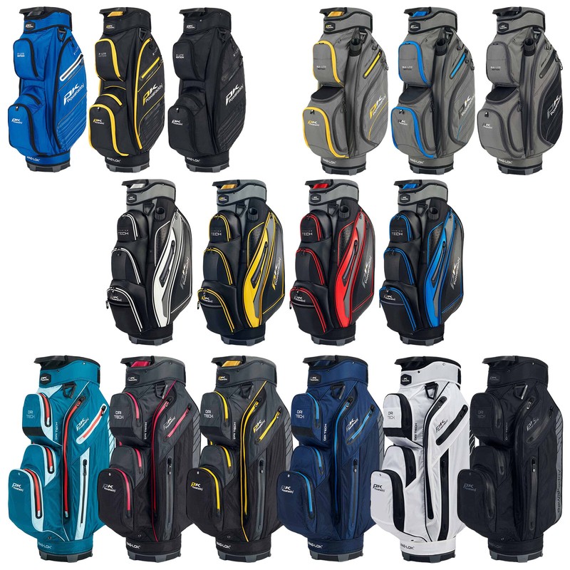 Powakaddy Chariot De Golf Sacs Full Range LÃ©Ger Avec 14 Compartiments En Haut