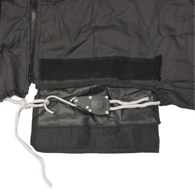 Century 2600 Walk Around Cuddy Fishing T-Top Hard-Top Boat Storage Cover Black