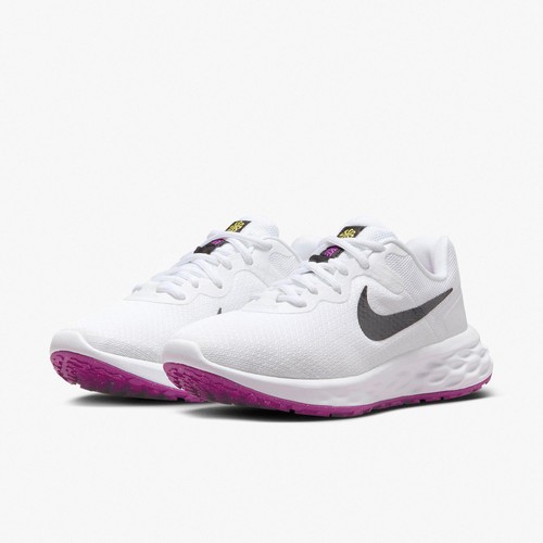 

Nike Wmns Revolution 6 NN белые черные фиолетовые женские кроссовки DC3729-106, Белый, Wmns Revolution 6 Nn