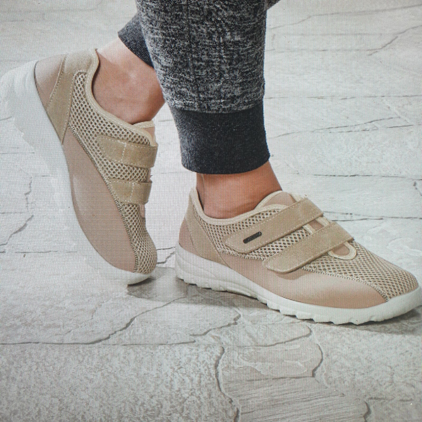 Freizeitschuh Vancouver Gesundheitsschuhe beige GR 42 Schuhe Sneaker Halbschuhe