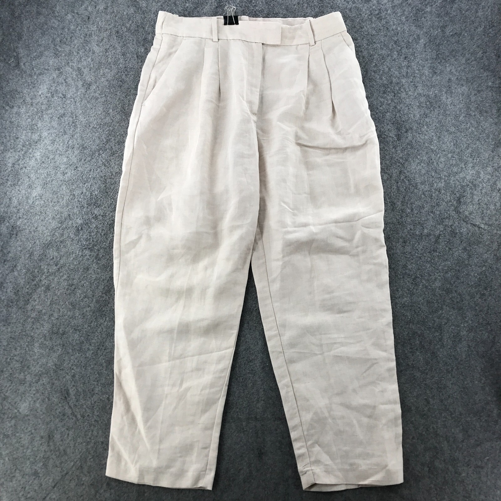 パンツ andmary Highwaist ribbon pants beige M ANDMARY】Highwaist ribbon pants