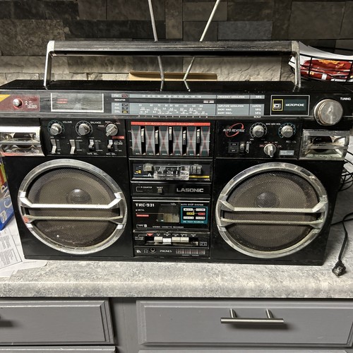 LASONIC TRC-931ラジカセBOOMBOX デットストック品中古動作品 LASONIC