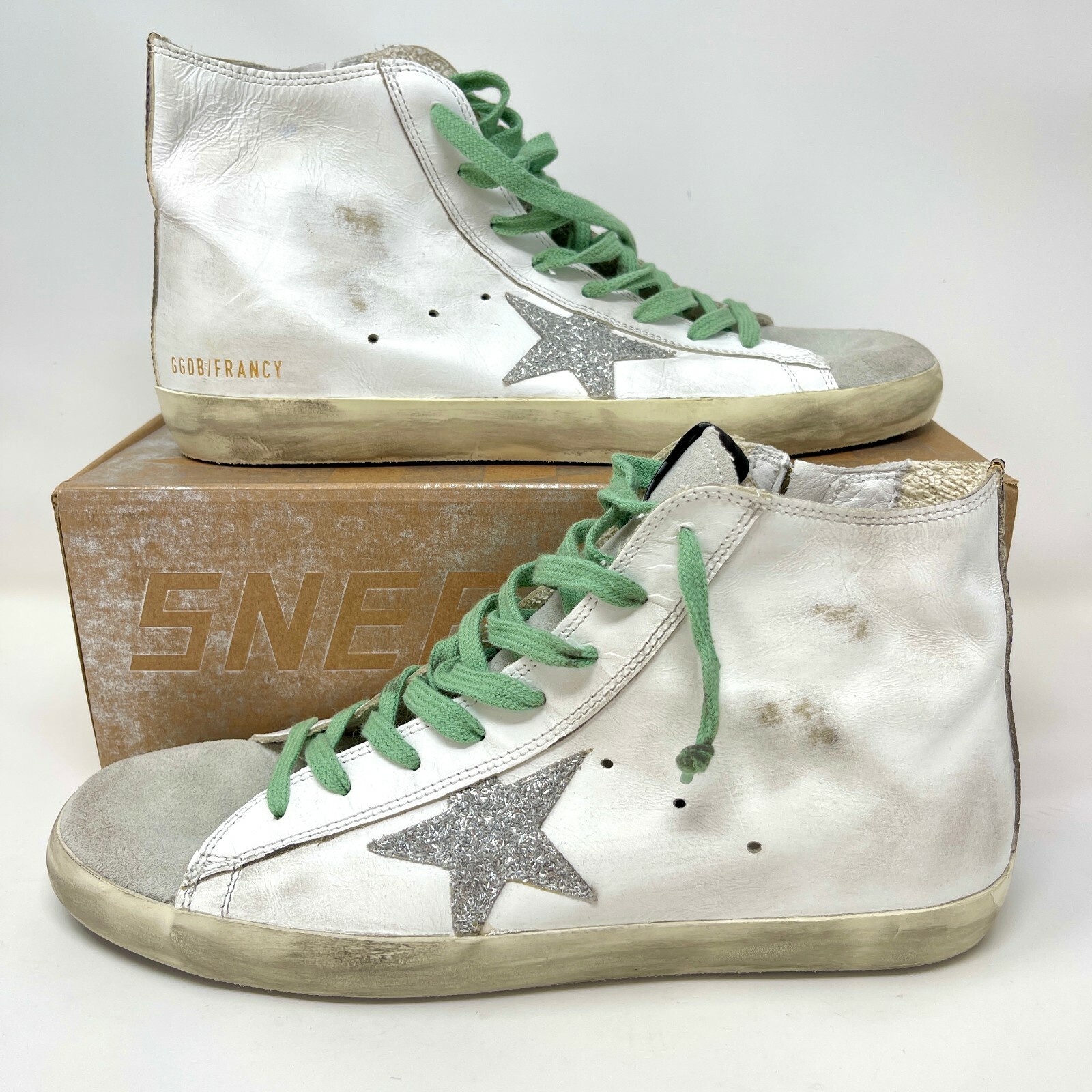 Golden Goose FRANCY High Top Sneaker Women White Leather EU Golden Goose FRANCY High Top Sneaker Women White Leather EU