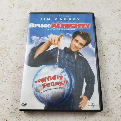 Bruce Almighty (DVD, 2003, Full Frame)