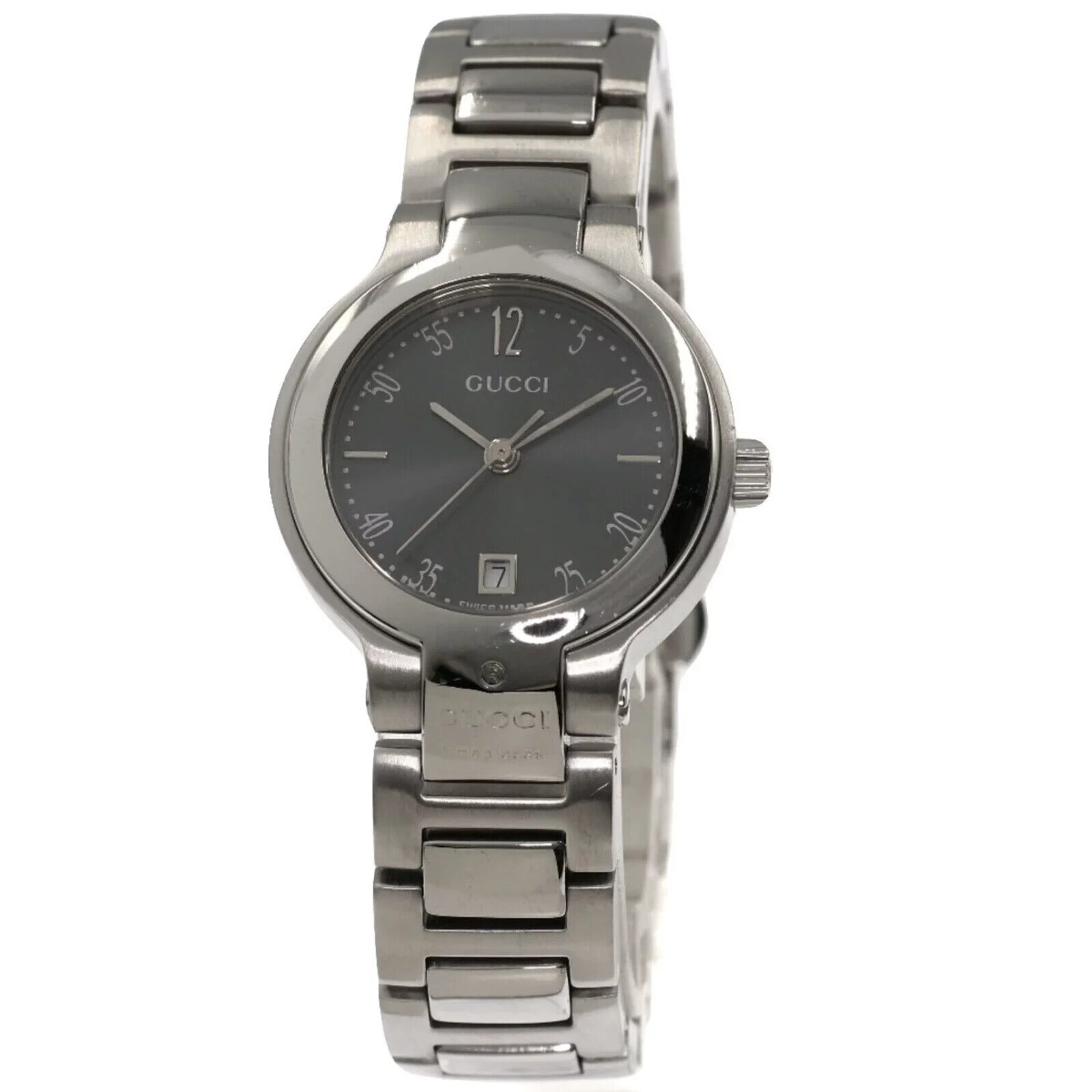 GUCCI 8900L Date 26mm Stainless steel Ladies Watch Gray Dial GUCCI 8900L Date 26mm Stainless steel Ladies Watch Gray Dial