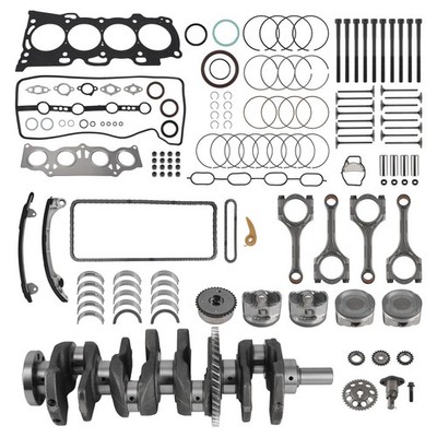 2AZ-FE 2.4L Engine Overhaul Rebuild Kit w/ Crankshaft Rods for Toyota Camry
