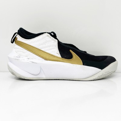 

Черные баскетбольные кроссовки Nike Boys Team Hustle D10 CW6735-002, размер 4Y, Черный, Team Hustle D10