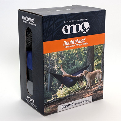 ENO Eagles Nest Outfitters DoubleNest Hammock & Straps Combo Chroma New in Box