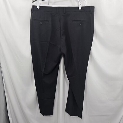 NWT Kenneth Cole Reaction Men's Techni-Cole Slim-Fit Pants Black 40X29 Repreve 