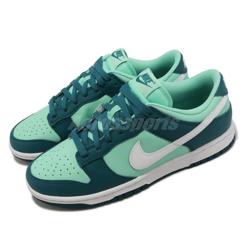 Nike Wmns Dunk Low Geode Teal Женские кроссовки LifeStyle Повседневная обувь DD1503-301