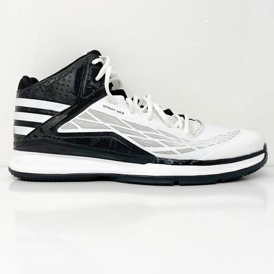 

Adidas Mens Transcend C75563 Белые баскетбольные кроссовки размер 10,5, Белый, Transcend