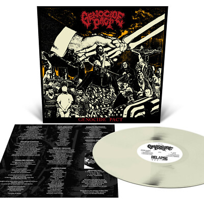 GENOCIDE PACT Self-titled LP Bone White NEW Relapse LP7486R
