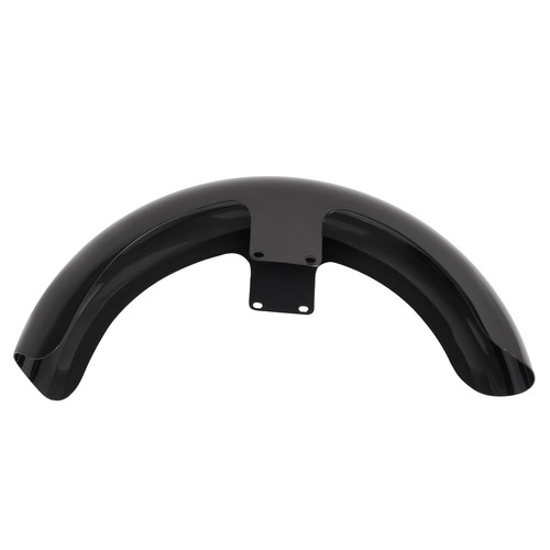 Steel 19" Wrap Front Fender Black For Harley Touring Street Road Glide
