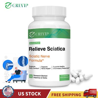 Relieve Sciatica - R-Alpha Lipoic Acid, Benfotiamine - Nervous System Health