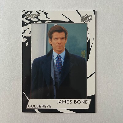 2019 Upper Deck James Bond Collection #110 Pierce Brosnan as James Bond