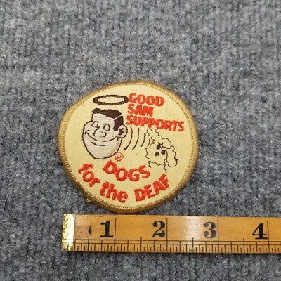 Vintage Good Sam Supports Dogs For The Deaf Patch