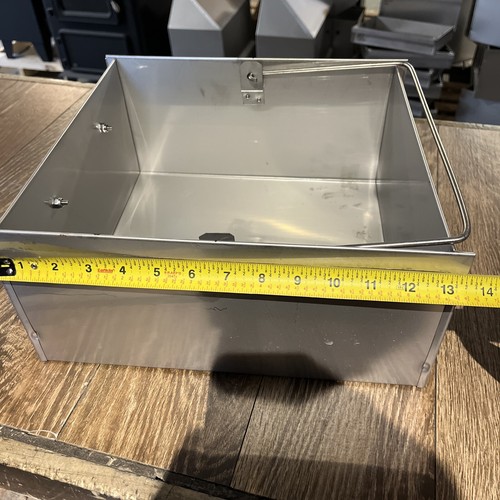 Alaska Coal Stove Ash Pan- Stainless Steel 12.5”x14”x6.5” CS0114