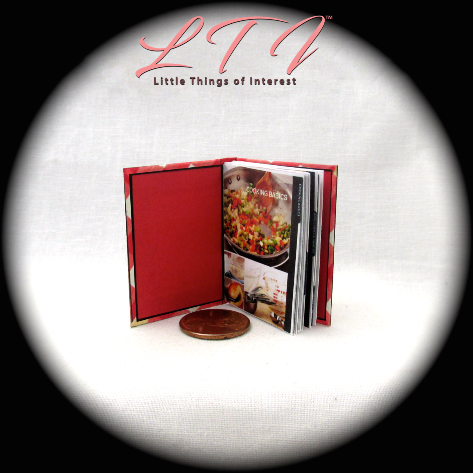 1:6 Scale BETTER HOMES AND GARDENS NEW COOKBOOK Color Illustrated Book