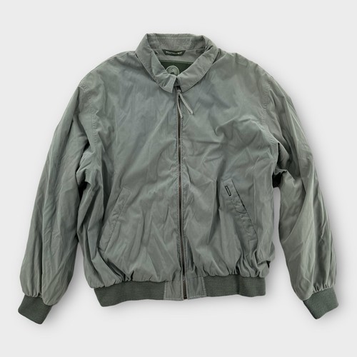 Weatherproof Bomber Jacket Mens XL Gray Nylon Y2K Work Zip