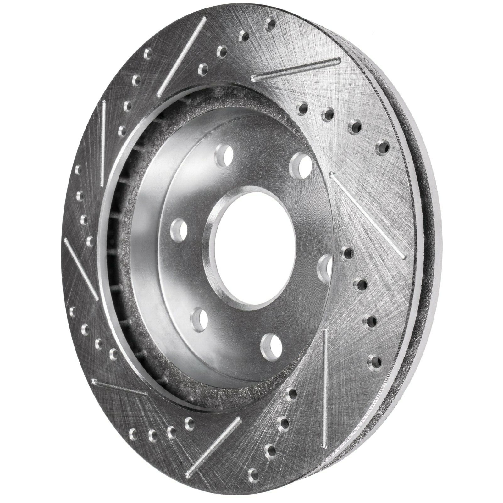 6 Lug Front & Rear Drilled Brake Rotors for 2012 2013 2014 2015-2020 Ford F-150