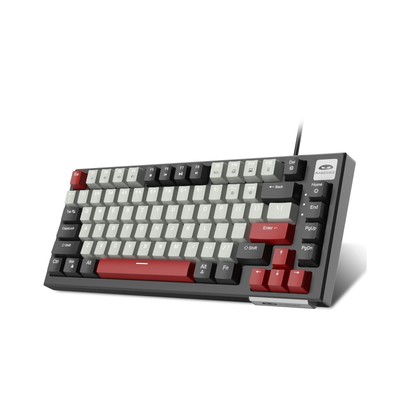 DANSHER Percent 60% Mechanical Gaming Keyboard,81Keys Wired Mechanical Keyboa...
