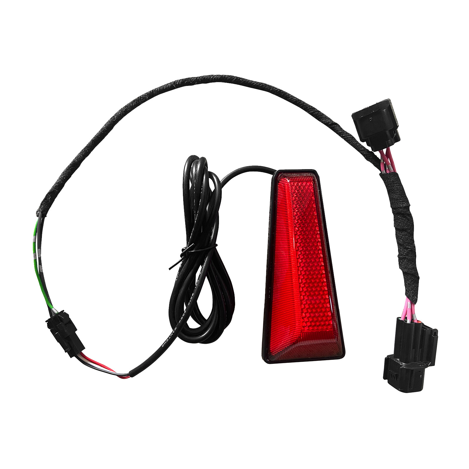 Rear Bumper Diffuser & Light Glossy Black Trim For 2018-2022 Honda Accord Yofer