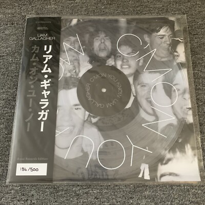 Liam Gallagher Cmon You Know Vinyl LP Crystal Clear Assai Obi Edition New Sealed