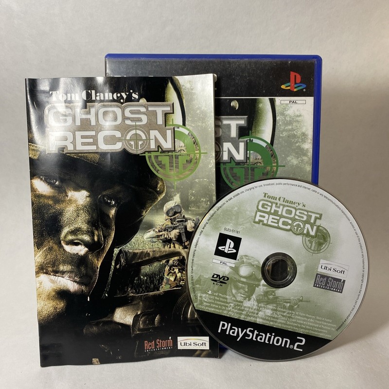 Jeu Video  Playstation 2 Tom  Clancy'S Ghost  Recon Ps2 Guerre Pal Pegi 12