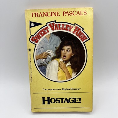 Sweet Valley High Hostage book 26 Kate William Francine Pascal Paperback 1986