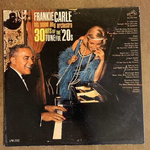 Frankie Carle And His Orchestra	30 Hits Of The Tuneful '20s	LPM 2592	RCA Victor