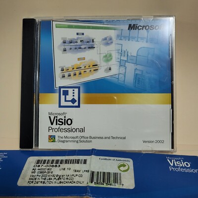 Microsoft Visio Professional Upgrade Version 2002 _ 