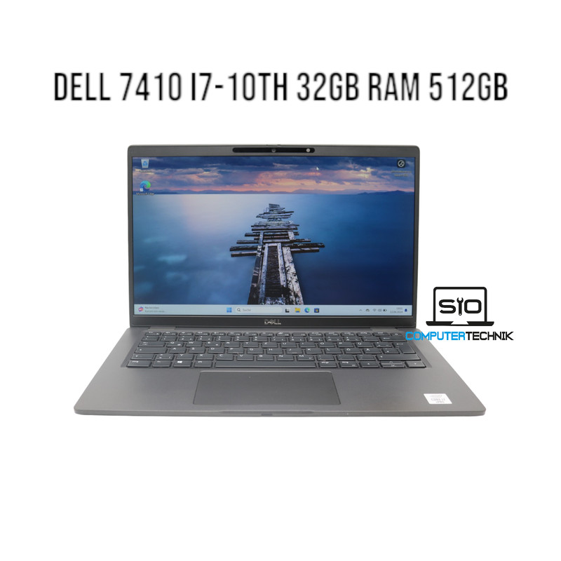 Dell Latitude 7410 I7-10610u Quad Core 32gb Ram 512gb Ssd 14