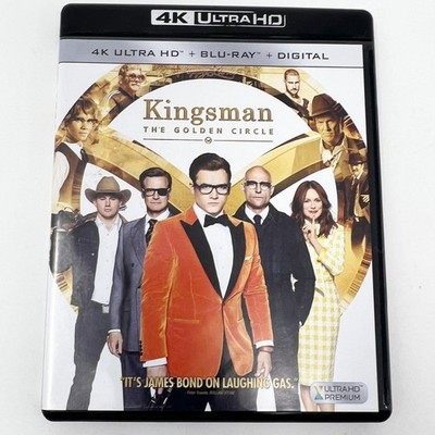 Kingsman The Golden Circle 4K Ultra HD Blu-ray Digital 2017 Action Movie