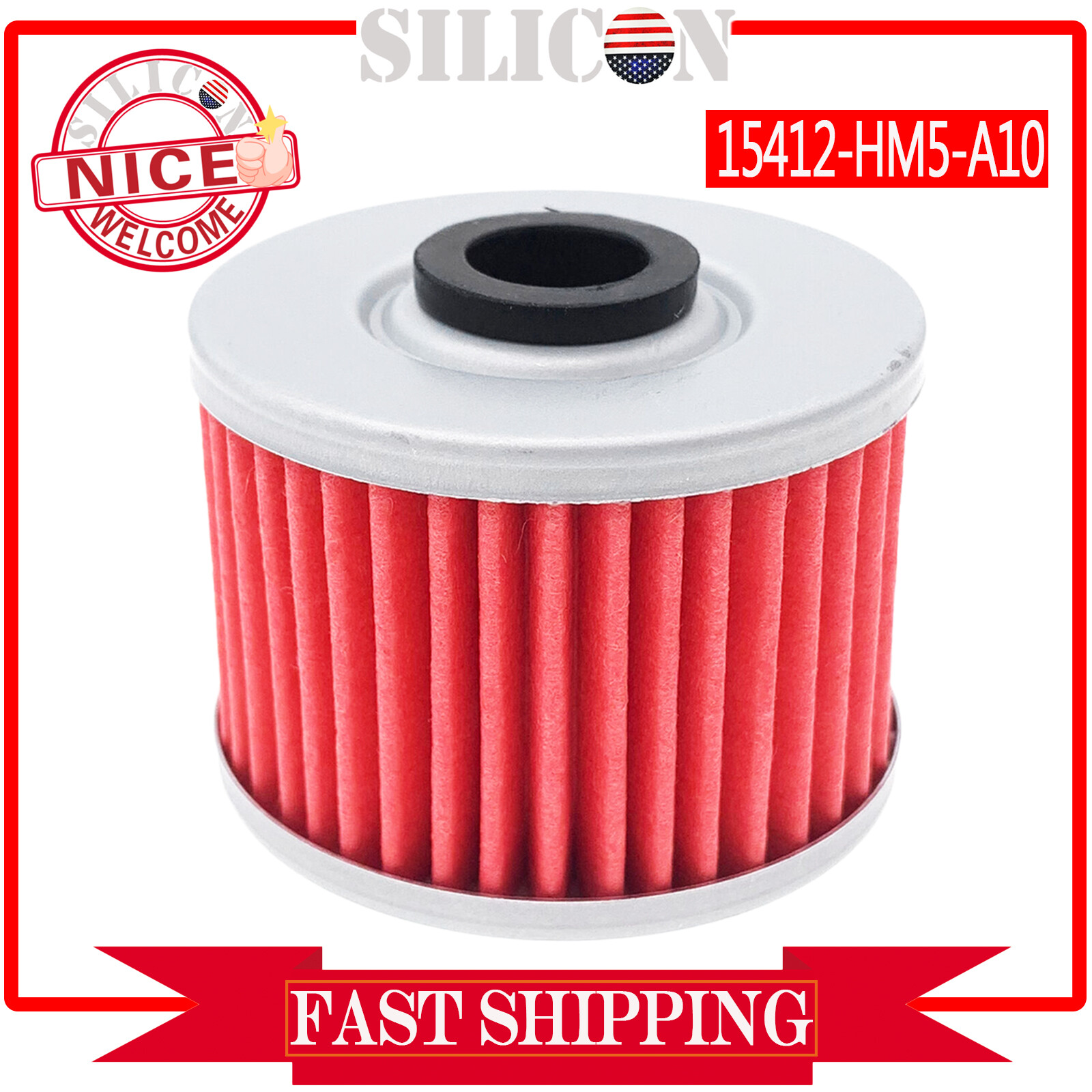 15412HM5A10 For Honda TRX400EX / TRX300EX / CRF250F / Pioneer 500 Oil Filter