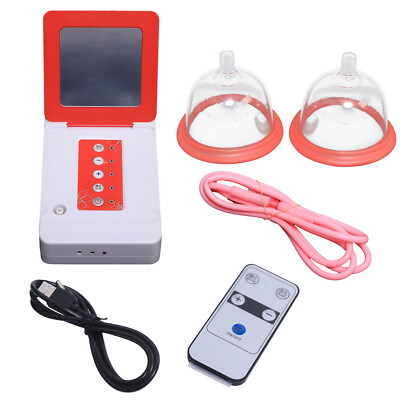 Electric Vacuum Breast Enlargement Therapy Machine Enhancement Pump B/C/D Cup