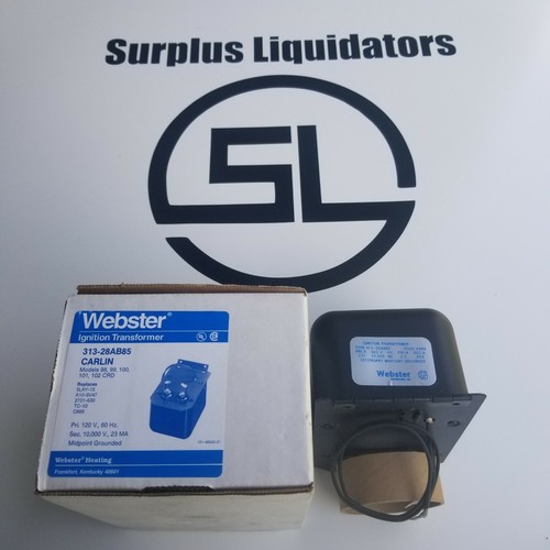 Brand new in original packaging: Webster Ignition Transformer 313-28AB85 CARLIN