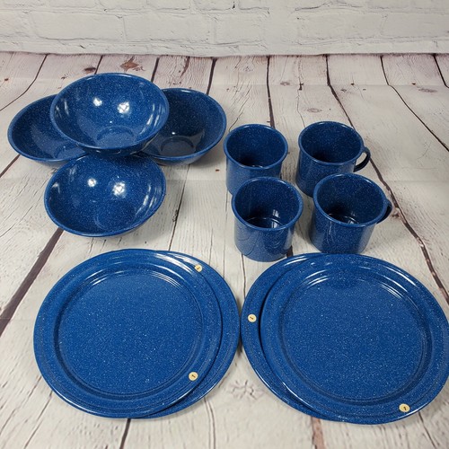 CINSA シンサ Enamelware アウトドア 食器 フライパン おまとめ Amazon.co.jp: Cinsa 16ピース エナメルウェア食器セット 4人用