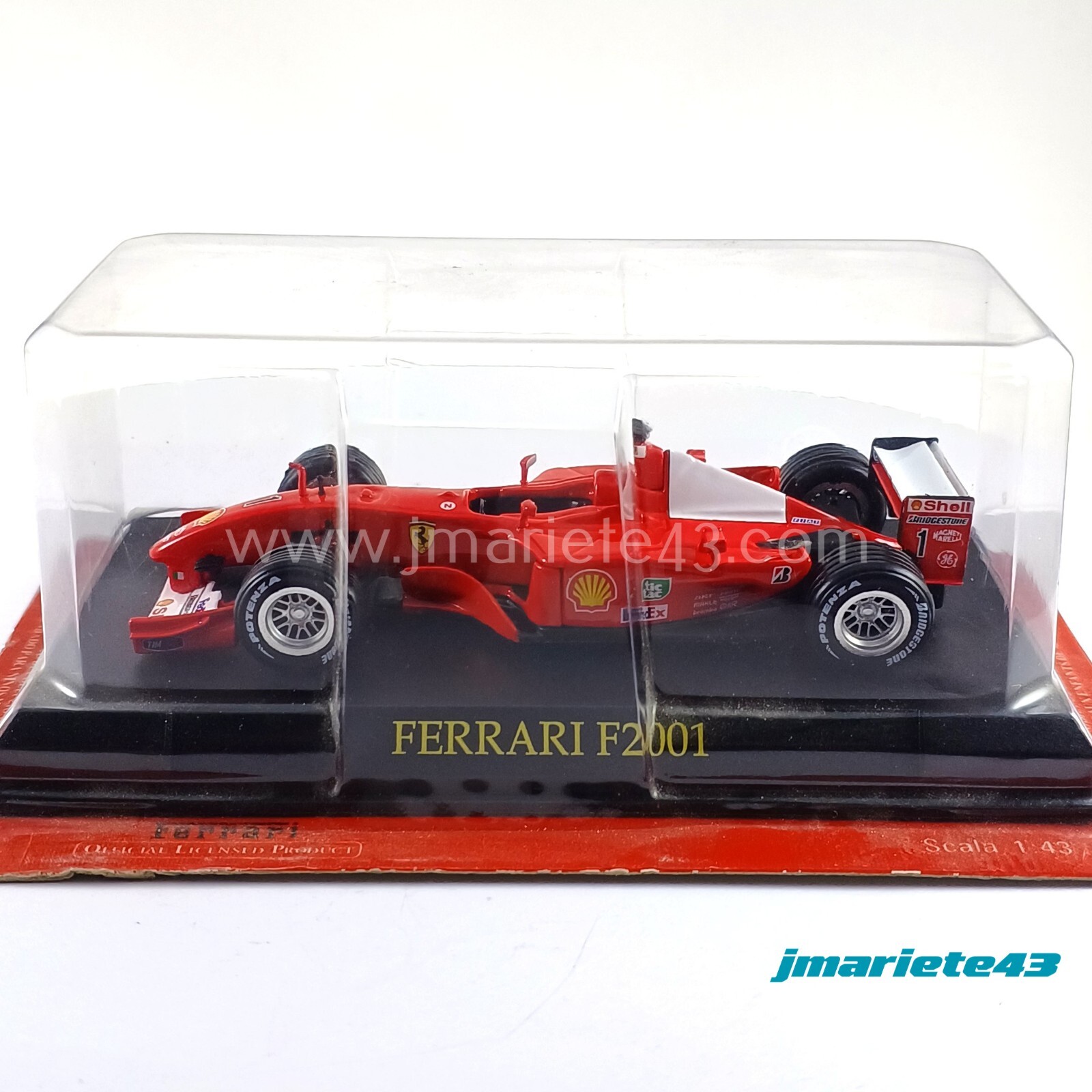 値下げ！Ferrari F2001 2001年 ミニカー Ferrari F2001 1:43 | eBay
