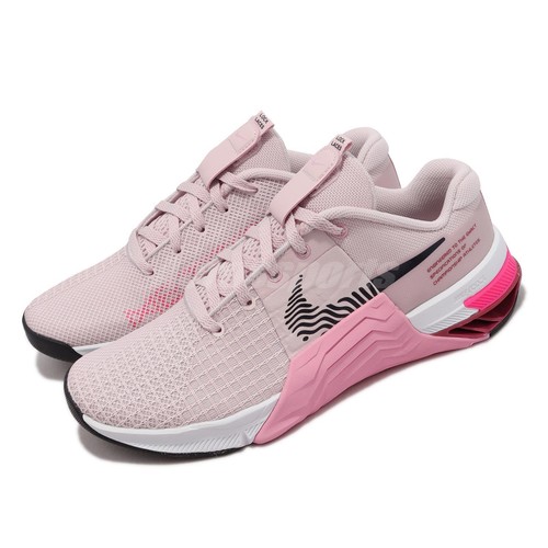 

Женские кроссовки Nike Wmns Metcon 8 Barely Rose Pink White DO9327-600, Серый, Wmns Metcon 8