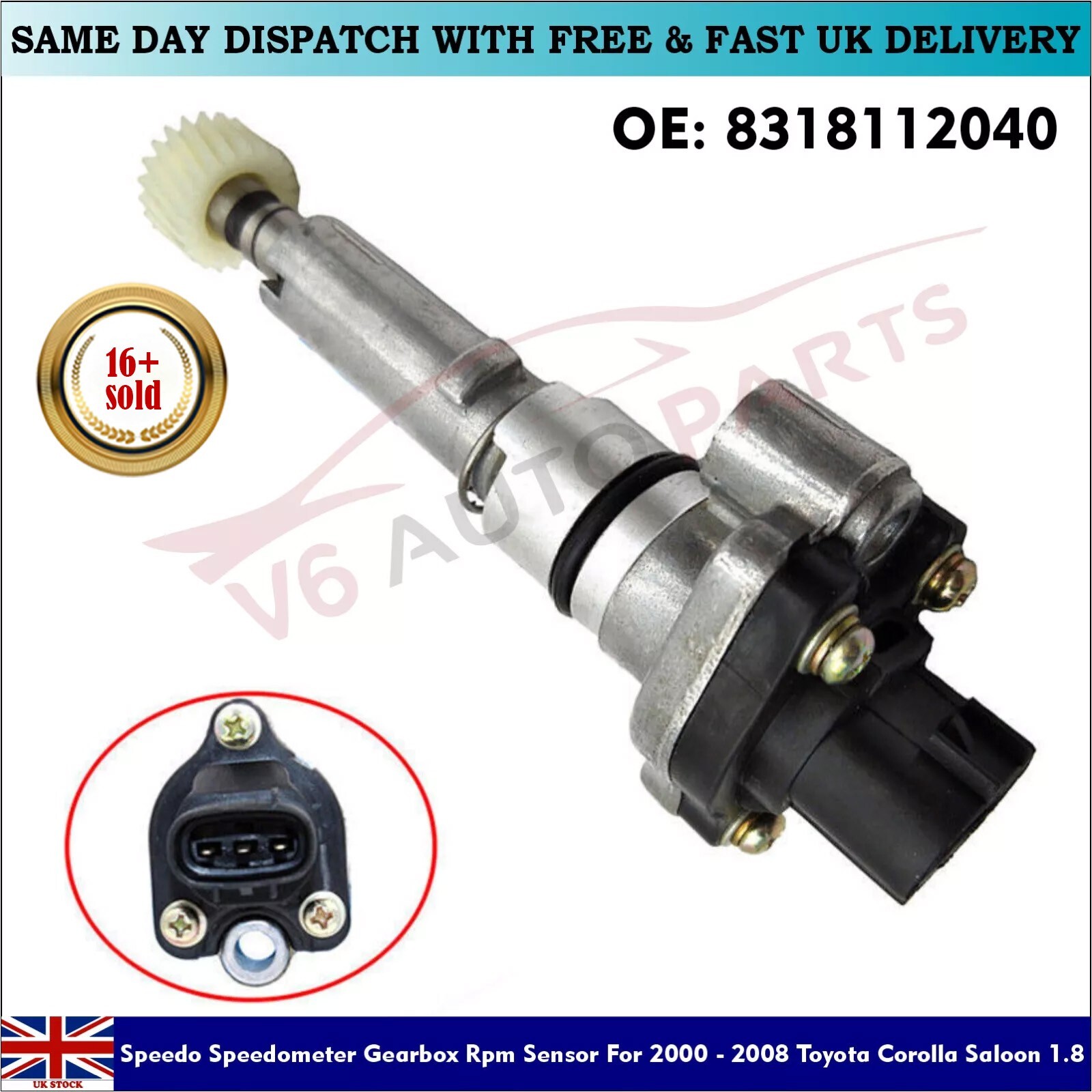 Transmission Speedo Sensor For Toyota Celica MR2 Tarago RAV4