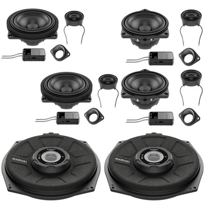 Audison Speakers & Subwoofers Bundle for 15-21 BMW 2 Series M2 F87 Base System