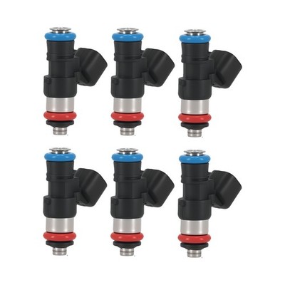 6pcs Fuel Injectors for Ford MKX 3.7L 2011-2017 0280158191 Gasoline