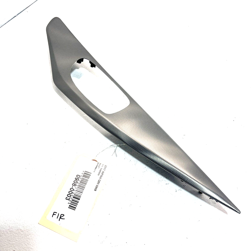 Used INFINITI Q50 2014-2018 FRONT RIGHT SIDE DOOR INTERIOR PANEL HANDLE BEZEL OEM