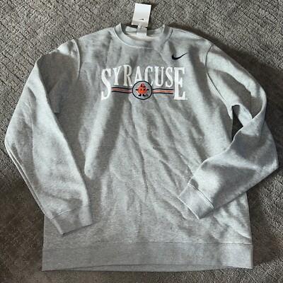 NWT Men's Nike Sweatshirt -- Syracuse Orange--  Large