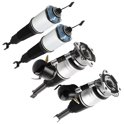 Front + Rear Left Right Air Suspension Shock Strut For Audi A8 D3 4E 2002-2010